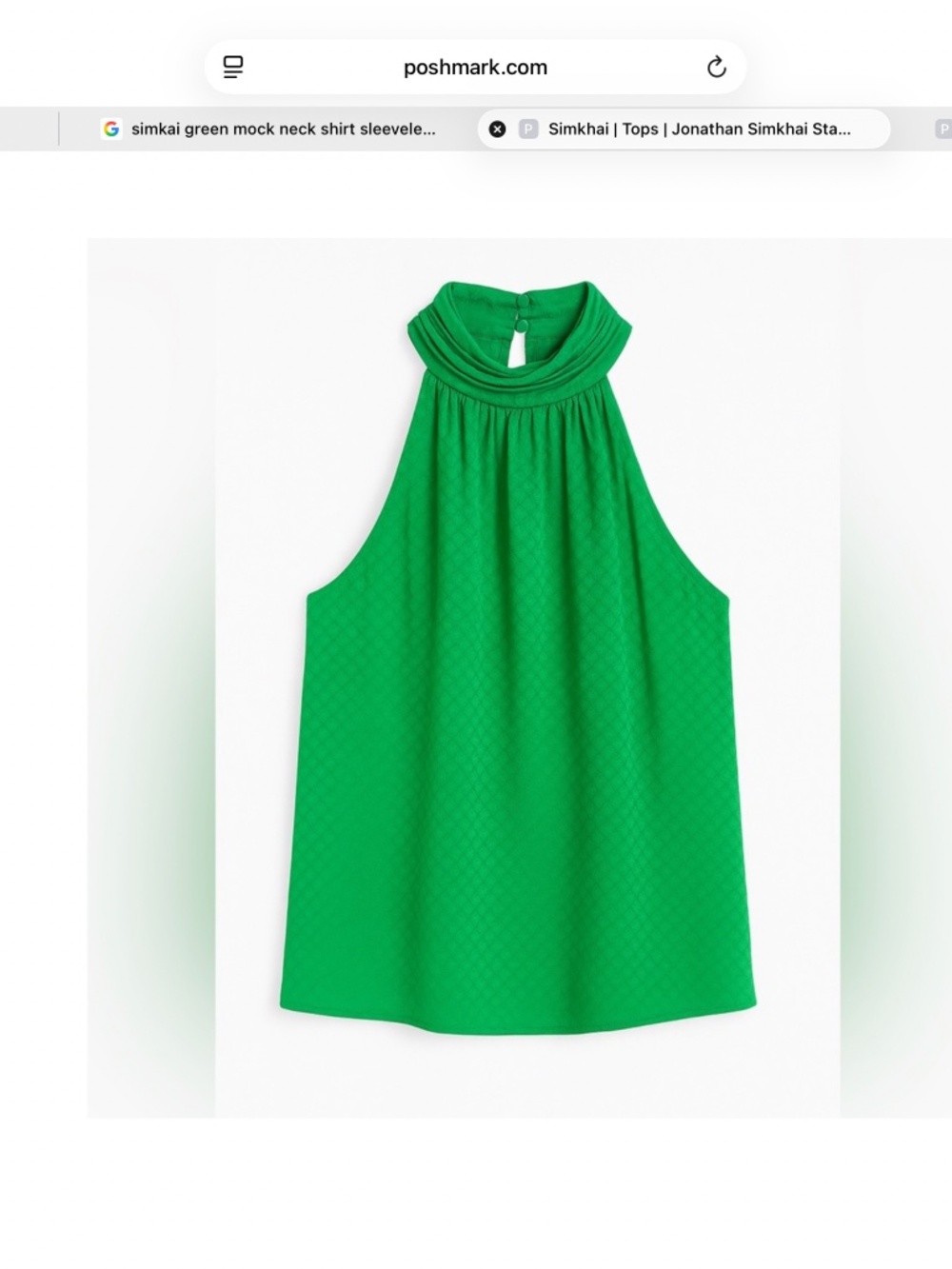 Jonathan simkhai sleeveless top
